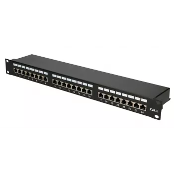 Extralink CAT6 STP V2 | patch panel | 24 puertos