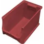 Caja de almacenamiento allit ProfiPlus 4H 205x200x355 mm roja – organizador de piezas pequeñas de plástico apilable