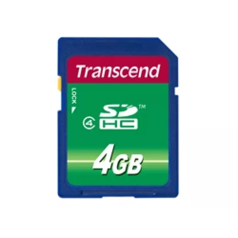 Tarjeta de memoria Transcend 4GB SDHC TS4GSDHC4