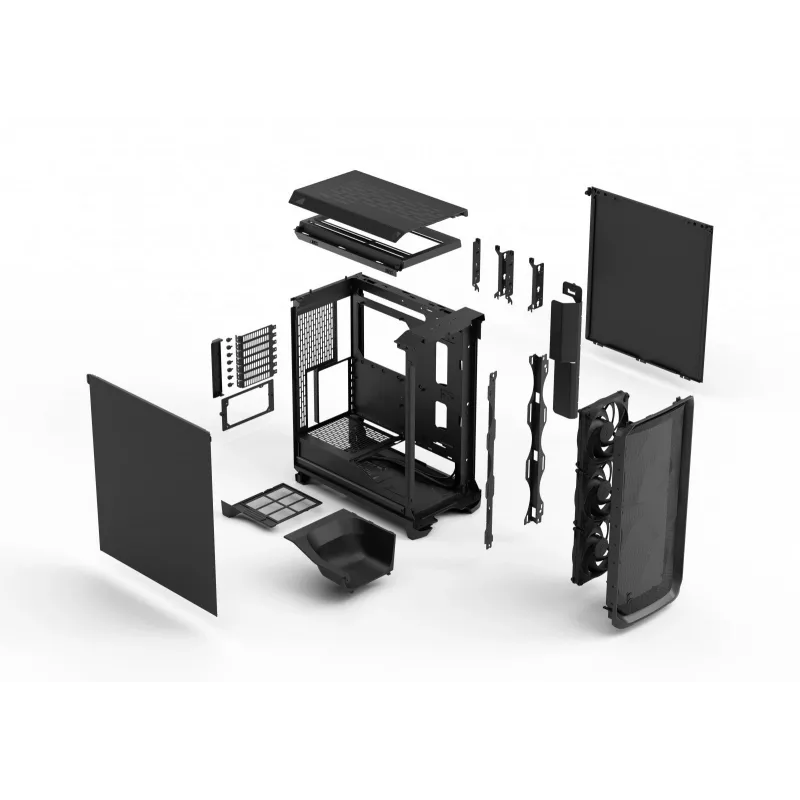 Caja de PC Fractal Design Meshify 3 negra Solid ATX
