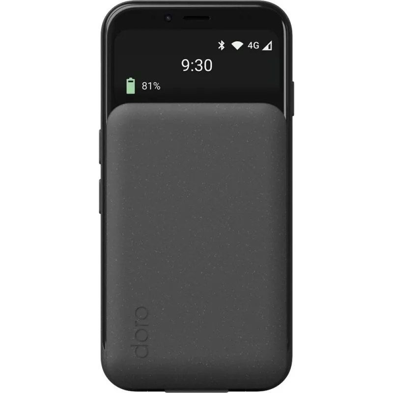 Doro Aurora A20 smartphone para mayores, 4,5 pulgadas, 64GB, Graphite
