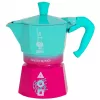 Bialetti Moka Express Squid Game colección de cápsulas - azul rosa