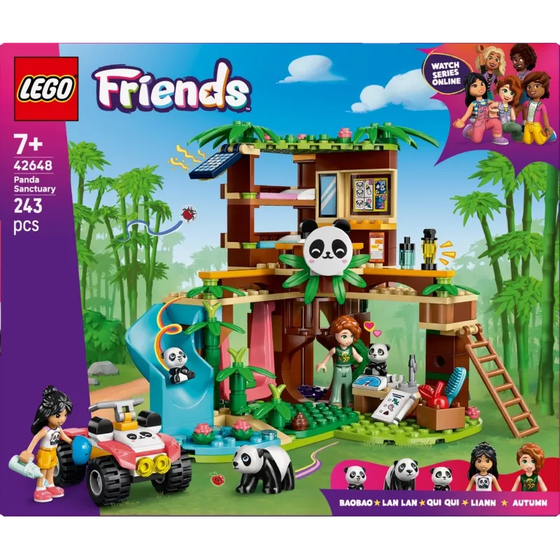 LEGO FRIENDS 42648 santuario del panda cuidado de animales