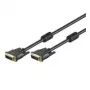 Wentronic Goobay Cable DVI-D FullHD, Dual-Link, negro, 10 m – conector macho DVI-D, Dual-Link (24+1 pines) > conector macho DVI-D, Dual-Link (24+1 pines) (93109)