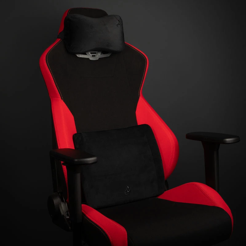 Set de almohadas de espuma viscoelástica nitro concepts NC-PST-MF-001 — Negro, cojines ergonómicos de espuma viscoelástica (set)