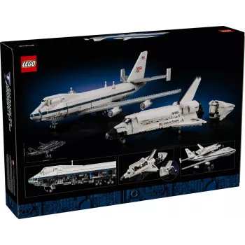 LEGO Icons Shuttle Aircraft 10360 set de construcción – 2417 piezas, 270 × 535 × 630 mm modelo de exposición