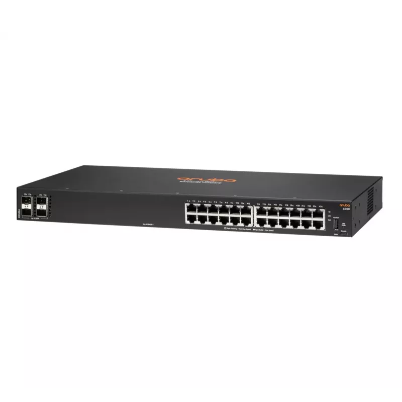 Switch gestionado HPE Aruba Networking 6000 24G 4SFP