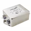 Akyga EN2060-10-F Filtro EMI monofásico, 10 A, 120–250 V AC, 50/60 Hz, conexiones 6,3 mm