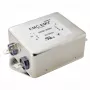 Akyga EN2070-3-F Filtro EMI monofásico, 3 A, 120–250 V AC, 50/60 Hz, conexiones 6,3 mm