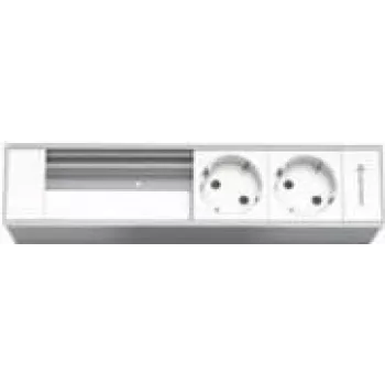 Toma tipo F aluminio Kindermann 7449000202