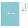 Cuaderno College MIQUELRIUS Emotions 1 cuadriculado DIN A4 con margen interior (A460434)