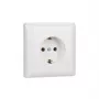 Toma de corriente Schuko Gira 444003 Standard 55 R — placa completa con contacto de protección