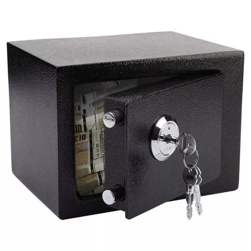Extralink Home | Home Safe | Oficina, caja de llaves, caja fuerte de seguridad, negro, S-404