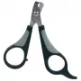 Tijeras de aseo Trixie 2373 para roedores, hojas de acero inoxidable, 80 mm, mango de plástico antideslizante