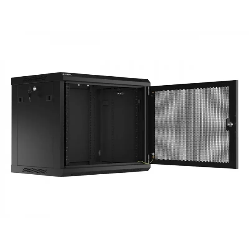 Armario de pared LANBERG WF01-6409-23B 9U, 60 kg, IP20, 600×450×512 mm, negro