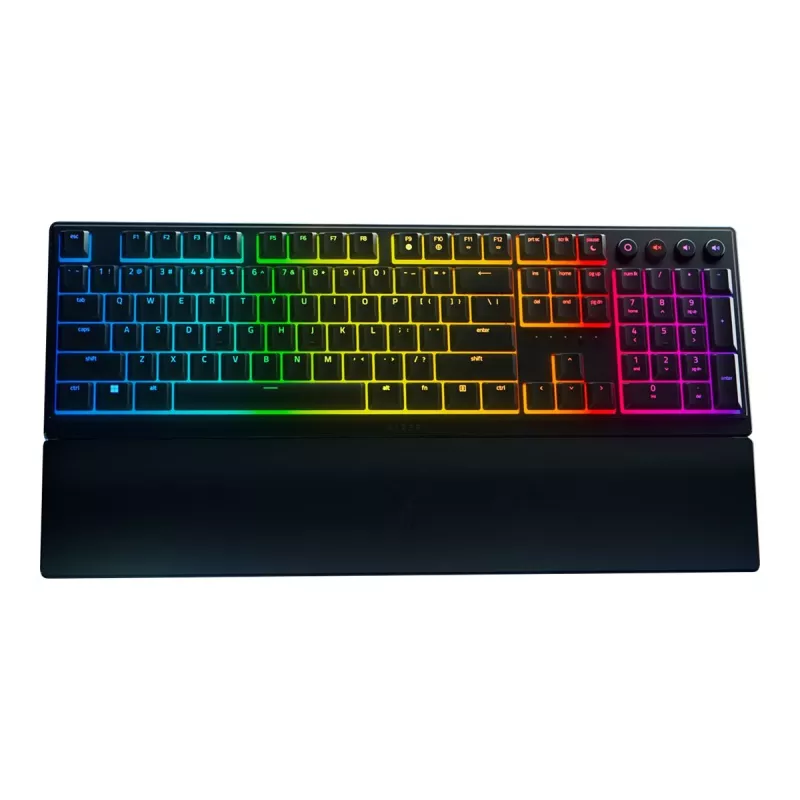 Teclado gaming con cable Razer Ornata V3 con iluminación LED RGB
