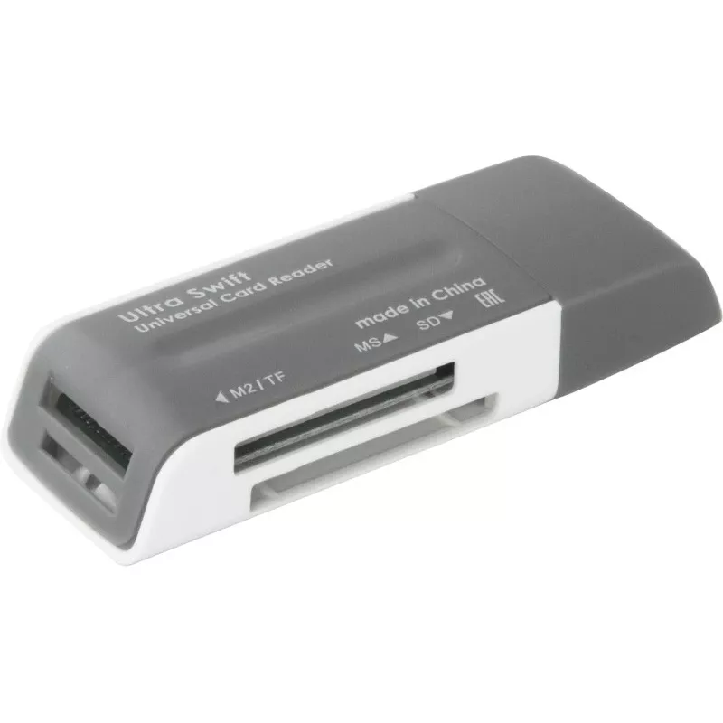 Lector de tarjetas DEFENDER ULTRA SWIFT USB 2.0 modelo 83260 – compatible con tarjetas SD y microSD