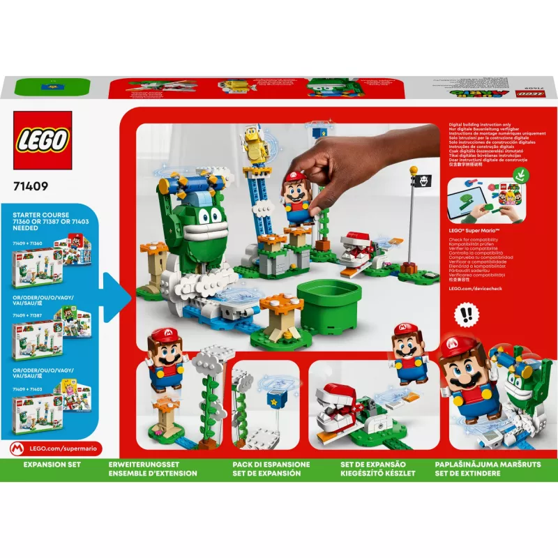 LEGO Super Mario 71409 Desafío en las nubes de Big Spike – Set de expansión