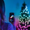 Twinkly Candies Luces de árbol de Navidad LED TWKP100RGB-T 6 m 100 luces con forma de perla