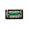 Toma de conexión Extralink para cable Cat5e UTP, plástico, negro, 1 puerto