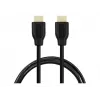 LogiLink CH0053 cable HDMI de alta velocidad con Ethernet, HDMI 1.4, A macho – A macho, 4K/30, contactos chapados en oro, 10 m, negro