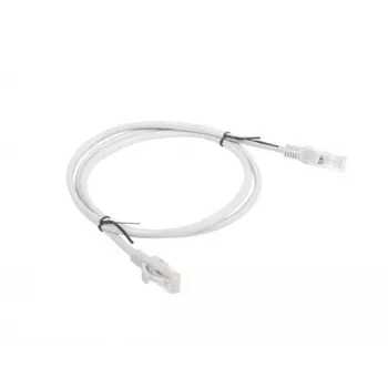 Cable de red LANBERG PCU5-10CC-0100-S RJ-45 Cat5e U/UTP, 1 m, gris