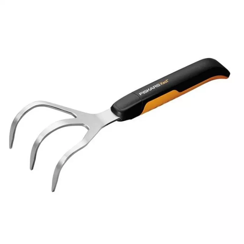Escardillo de mano Fiskars Xact negro, acero inoxidable