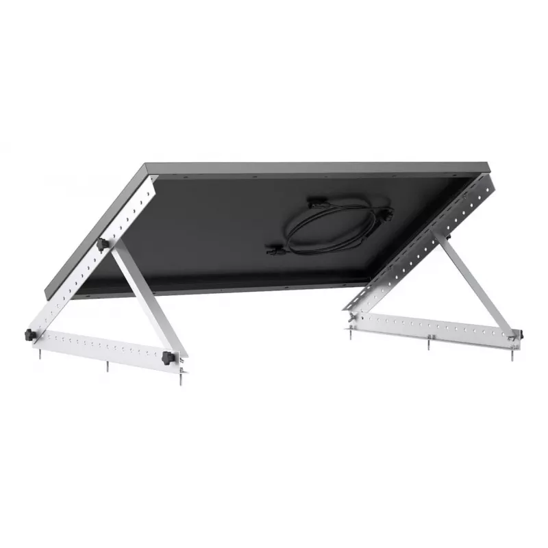 Kit de montaje EcoFlow AA-FRAME-28IN autoportante plata