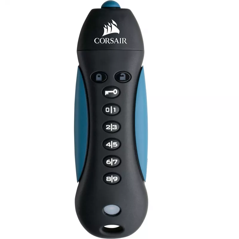 CORSAIR Flash Padlock 3 128 GB unidad flash USB 3.0 segura con teclado cifrado AES por hardware de 256 bits seguro