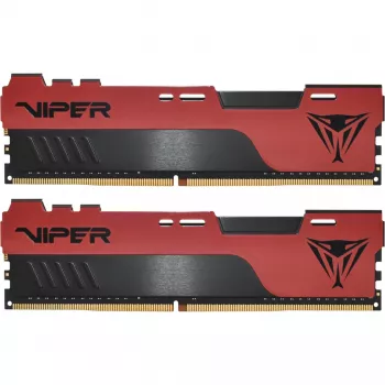 DIMM 32 GB DDR4-3200 (2x 16 GB) kit dual, memoria rojo/negro, PVE2432G320C8K, Viper Elite II, INTEL XMP
