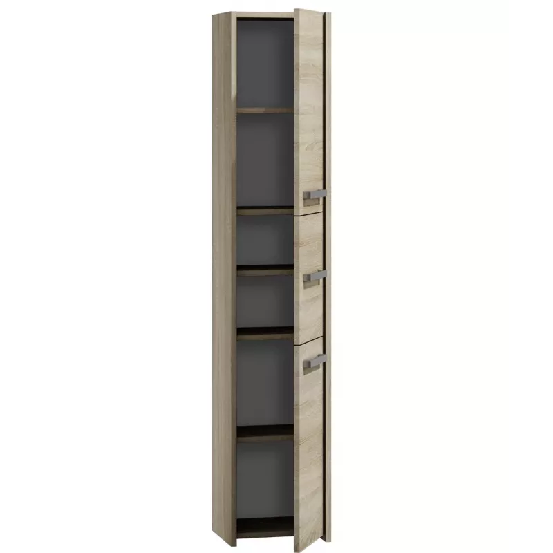 Armario de baño Topeshop S43 SONOMA roble