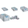 Caja de almacenamiento allit ProfiPlus 456760, gris, 40 x 60 x 12 cm