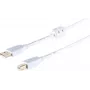 Cable USB 2.0 ShiverPeaks Type-A a B 3 m, modelo 77023-WF