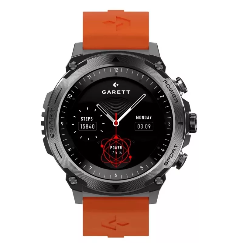 Smartwatch Garett Atom Negro Steel