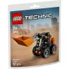 Juguete de construcción LEGO Technic Minicargadora 30710 con brazos y cadenas móviles