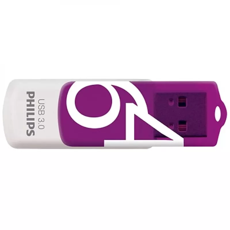 USB Stick Philips FM64FD00B 64 GB USB Type-A 3.2 Gen 1 (3.1 Gen 1) Morado, Blanco
