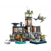 LEGO City Set de construcción Comisaría de policía Isla Prisión 60419 — 980 piezas, 7 minifiguras, 370×400×160 mm