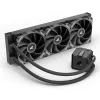 Refrigeración líquida todo en uno para CPU Sharkoon S40, radiador de 360 mm, negro