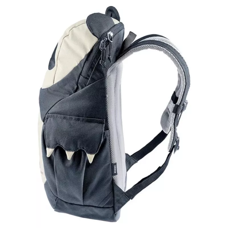 Mochila de día compacta DEUTER Kikki — poliéster 8 L, 350×200×170 mm, 310 g, negro/blanco