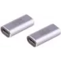 Adaptador de cambio de género USB-C ShiverPeaks BS14-05038 USB-C a USB-C gris