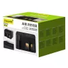 Freidora de aire eléctrica Maestro MR-760 – aparato de sobremesa con doble construcción, 3,5 L + 6 L, control táctil, 2000–2400 W, negro