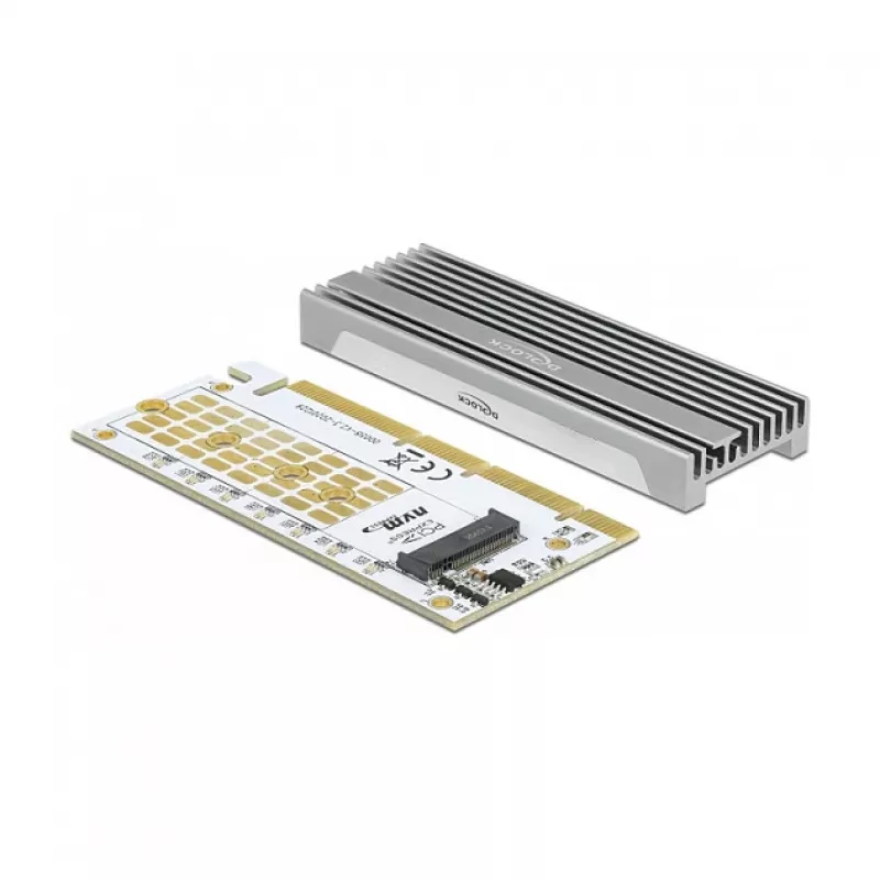 Tarjeta PCI Express x16 DeLOCK 90566 NVMe M.2 Key M
