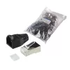 Conector de cable RJ45 LogiLink MP0022 negro transparente