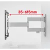Soporte de pared One For All WM6454 195,6 cm 40 kg Negro Blanco