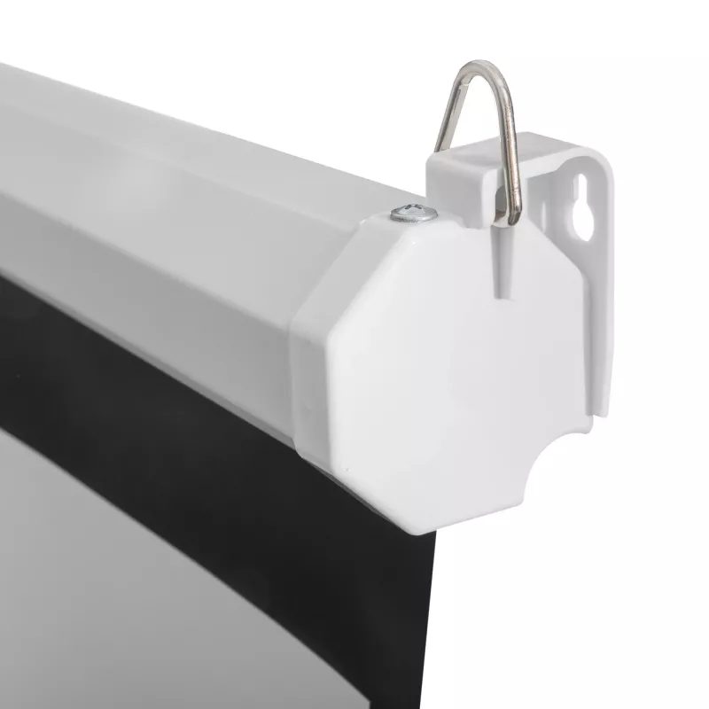 Pantalla de proyección SBOX PSM-100-2 180×180 cm manual para montaje en pared/techo
