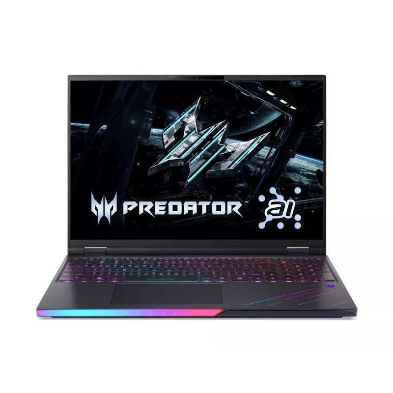 Portátil Acer Predator PH16-73-96SW Intel Core Ultra 9 275HX, 16 inch WQXGA, 64 GB DDR5, 2 TB SSD, NVIDIA GeForce RTX 5090, Windows 11 Home