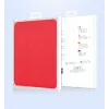 Funda de piel para tablet Devia para iPad Air 2019 / iPad Pro 10.5 con ranura para lápiz, Roja