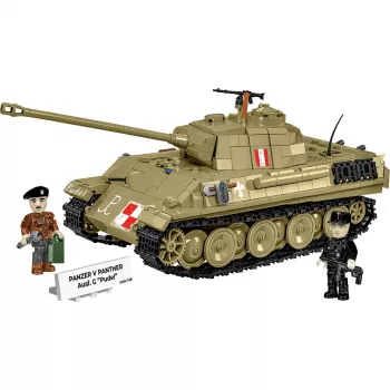 Bloques Panzer V Panther G Pudel 1133 piezas