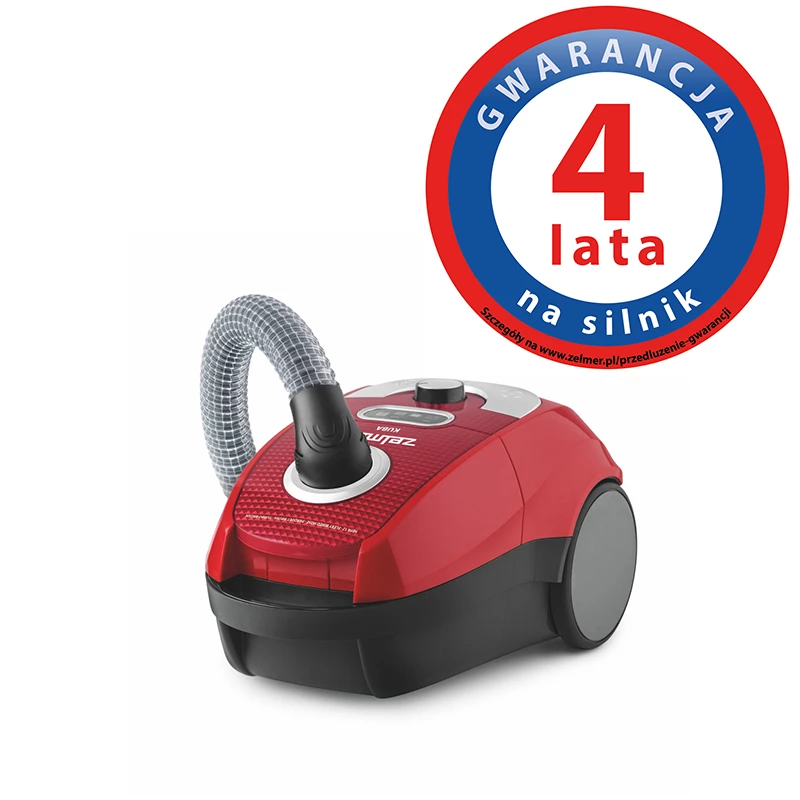 Aspirador Zelmer ZVC335 Kuba rojo