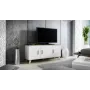 Aparador Cama LOTTA 150 3D blanco + roble sonoma